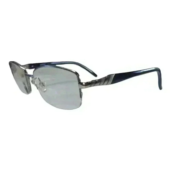Aristar Frame ONLY Charmant AR16366 Color 543 54-17-135mm Half Frame Silver Blue - Picture 1 of 15